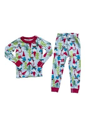 Hanna Andersson Gnome Holiday Pajamas Size 4